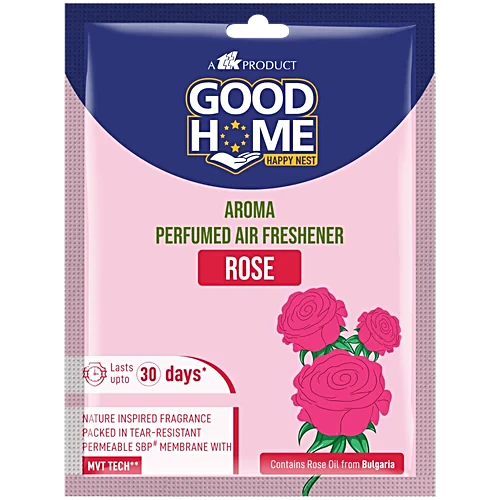 GOOD HOME AROMA ROSE PERFUMED AIR FRESHENER 10G