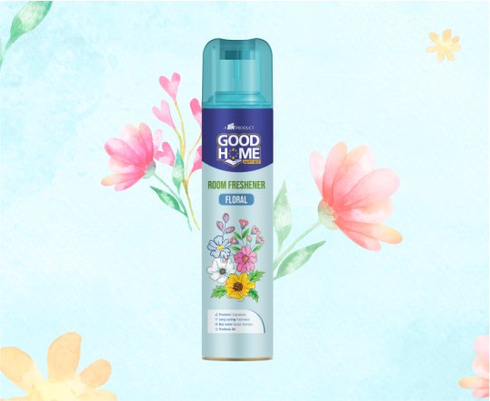 GOOD HOME FLORAL ROOM FRESHENER 130G