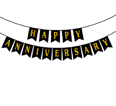 HAPPY ANNIVERSARY BANNER
