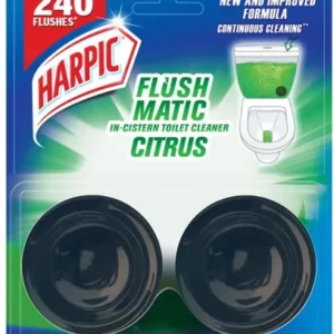 HARPIC FLUSH MATIC CITRUS TOILET CLEANER 2*50G