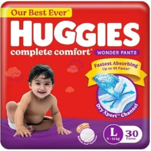 HUGGIES L SIZE 30 PANTS