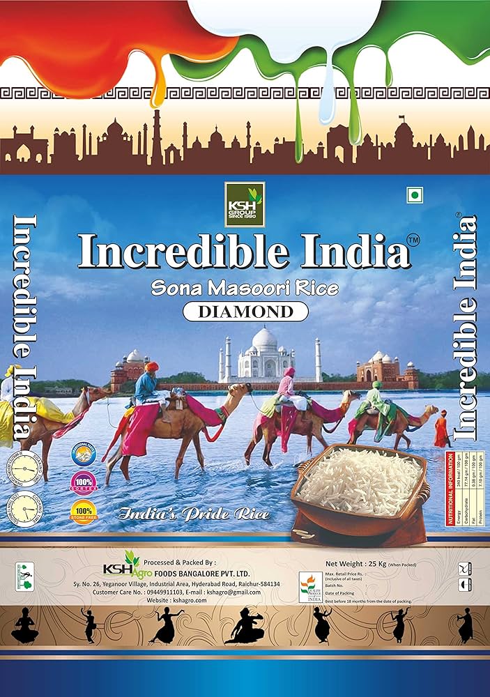 INCREDIBLE INDIA SONA MASOORI