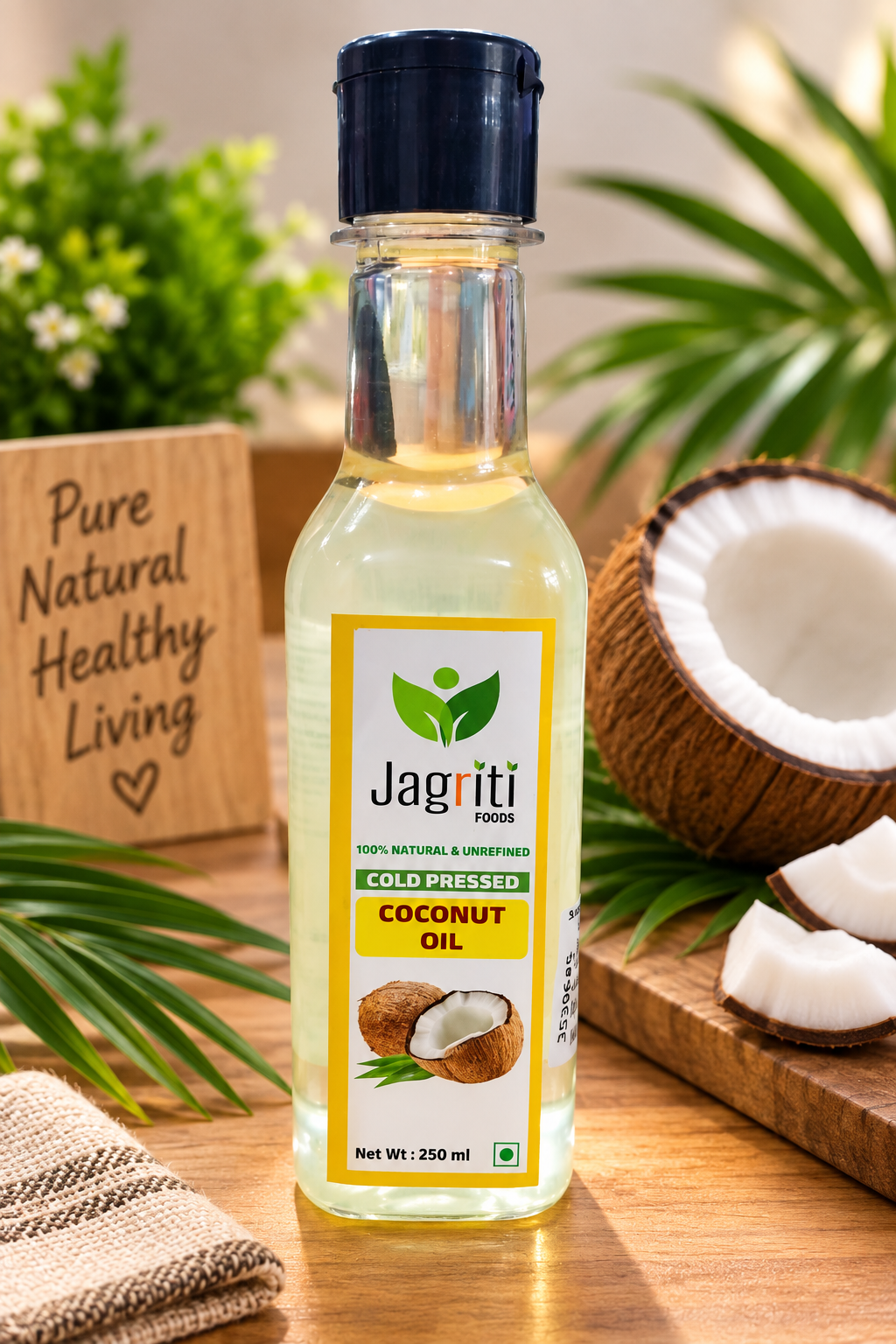 JAGRITI FOODS COCONUT OIL 250ML