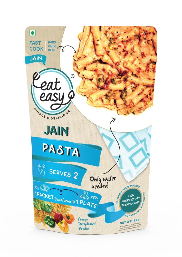 JAIN PASTA CHEESE 70G. 2+1