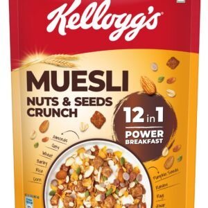 KELLOGGS MUESLI NUTS &SEEDS CRUNCH 500G