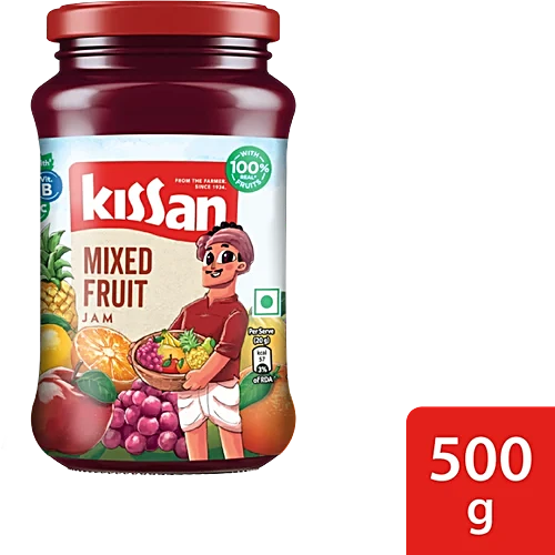KISSAN MIXED FRUIT JAM 500GM