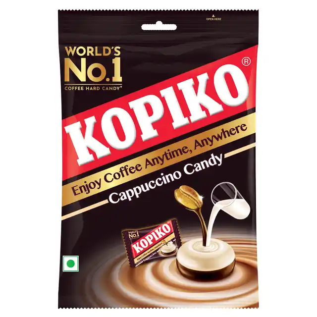 KOPIKO CAPPUCCINO CANDY CHOCOLATE 185G