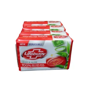 LIFEBUOY NEEM & ALOE SOAP 4N*125G
