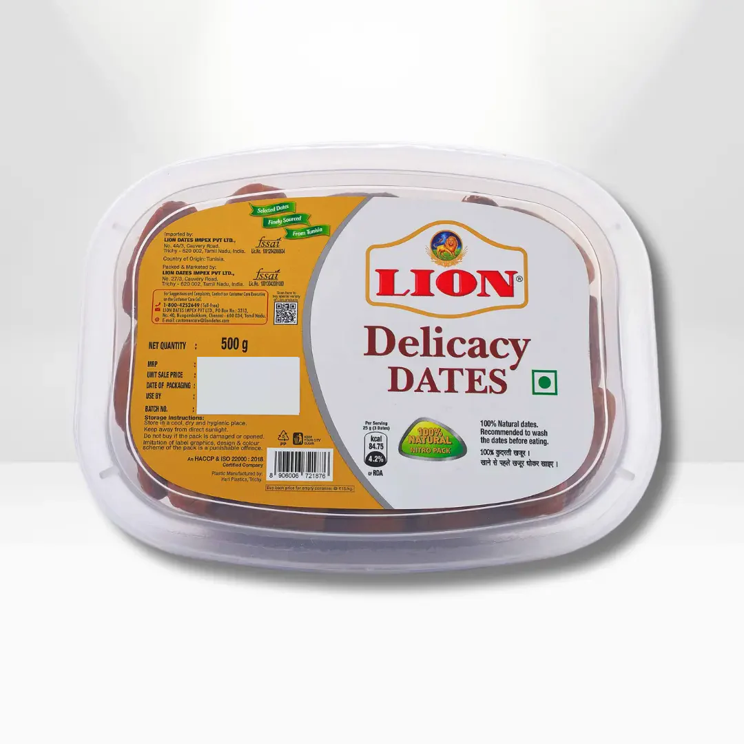 LION DELIICACY DATES 500GM