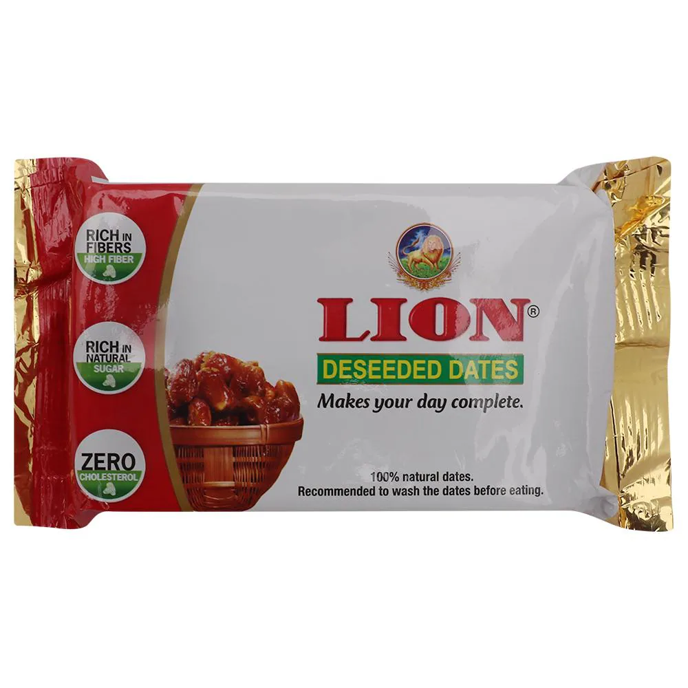 LION DESEEDED DATES 200G