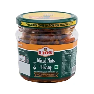 LION MIXED NUTS IN HONEY 300GM