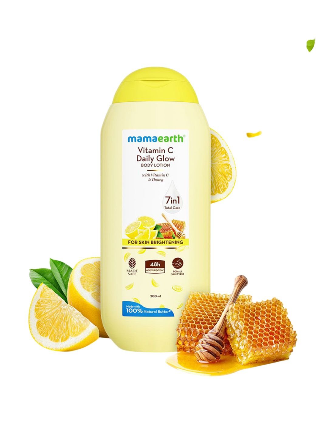 MAMAEARTH VITEAMIN C DAILY GLOW BODY LOTION 200ML
