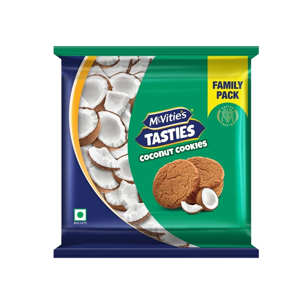 MCVITIES TASTIES COCONUT COOKIES