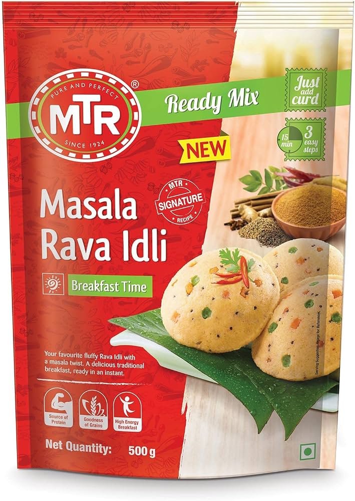 MTR MASALA RAVA IDLI 500G