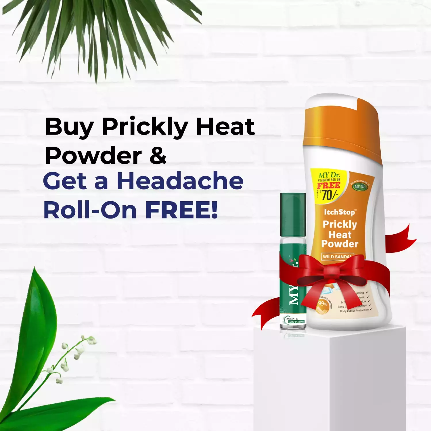 MY DR ITCHSTOP PRICKLY HEAT POWDER 150G