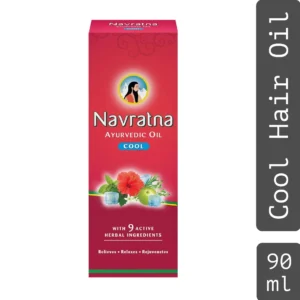NAVRATNA AYURVEDIC OIL COOL 90ML