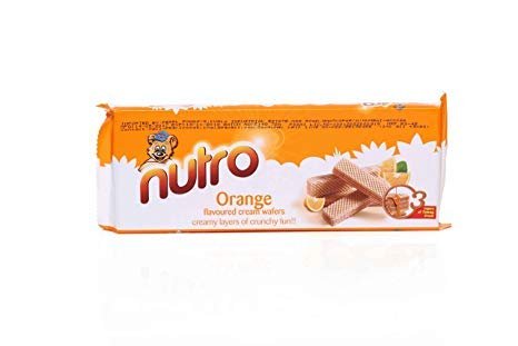 NUTRO ORANGE CREAM WAFERS