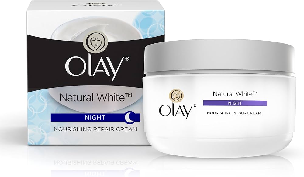 OLAY NATURAL WHITE NIGHT CREEM