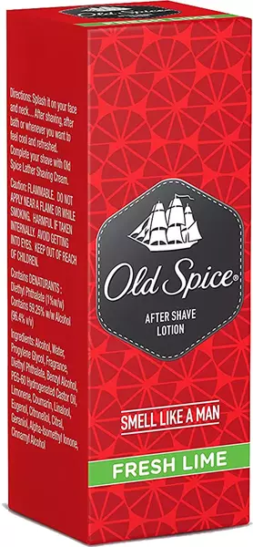 OLD SPICE FRESH LIME AFTER SHAVE LOTION 150ML