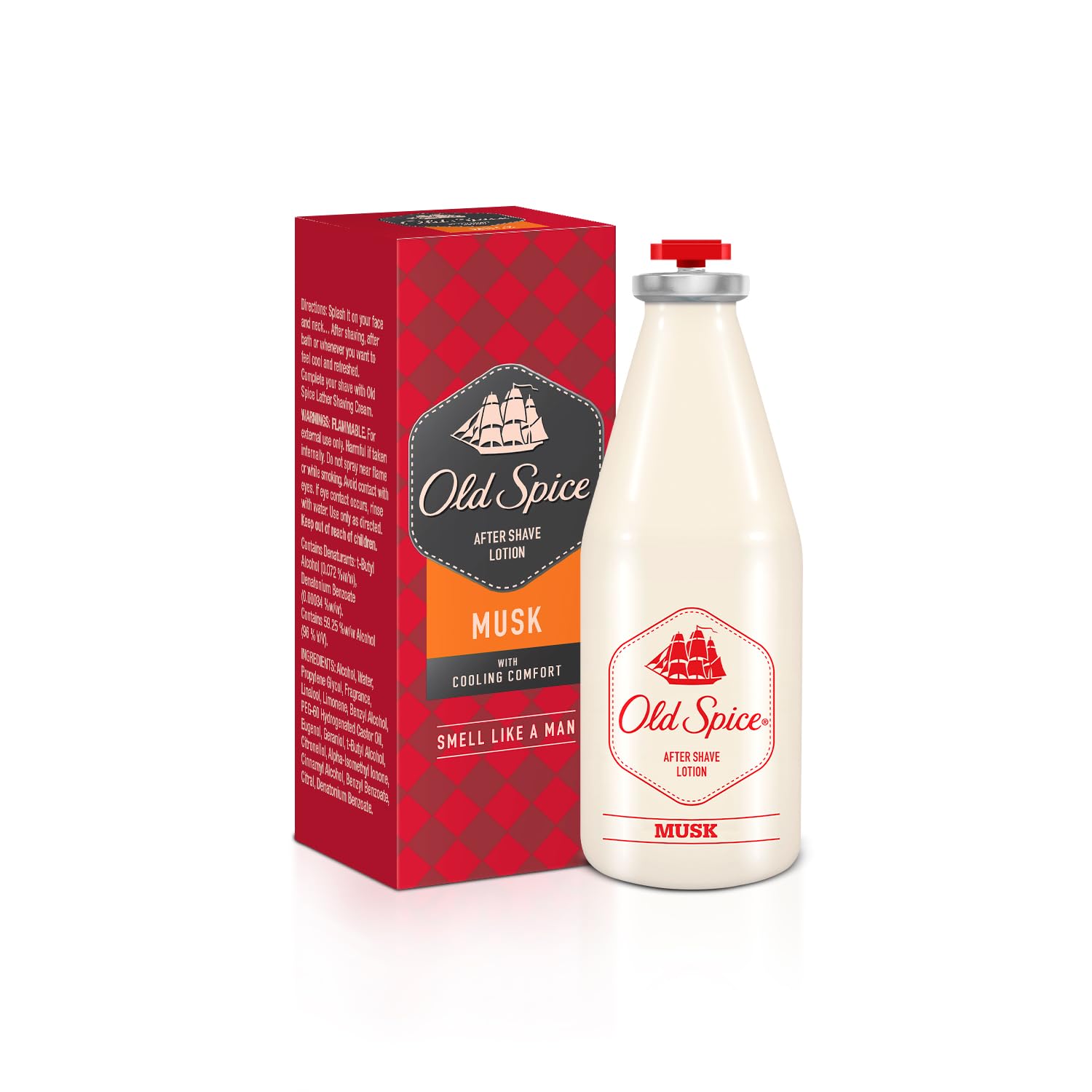 OLD SPICE LOTION MUSK