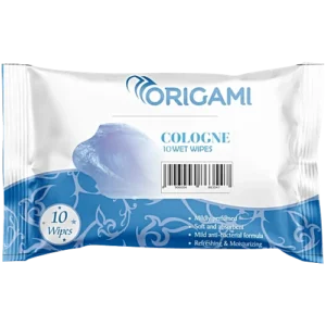 ORIGAMI COLOGNE 10 WET WIPES
