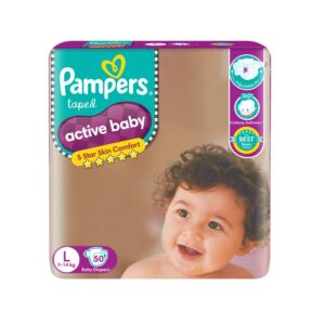 PAMPERS ACTIVE BABY L