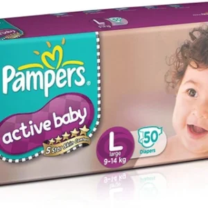 PAMPERS ACTIVE BABY L 50