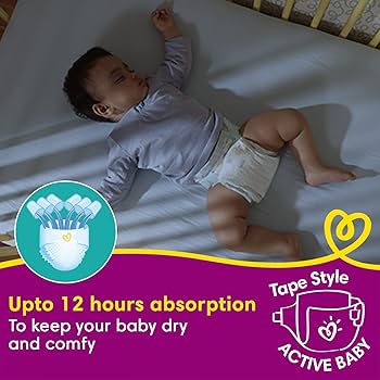 PAMPERS ACTIVE BABY LARGE