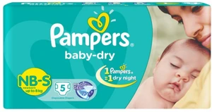 PAMPERS BABY DRY NB-S 5
