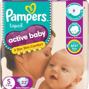 PAMPERS BABY PANTS S 22