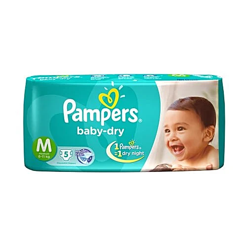 PAMPERS BD MEDIUM 5