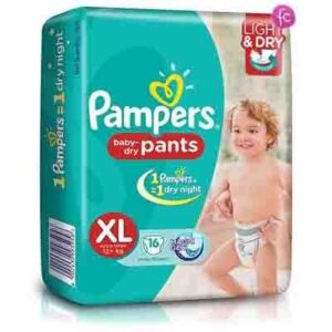 PAMPERS BD PANTS XL 16 DIAP MG