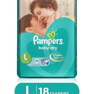 PAMPERS L 18 PADS