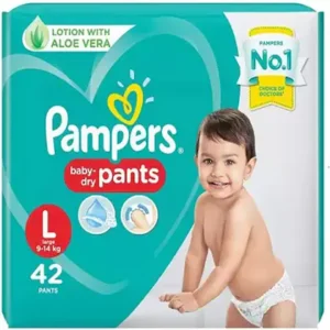 PAMPERS L 42PANTS