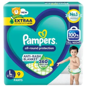 PAMPERS L 9P