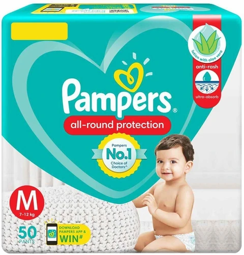 PAMPERS M 50