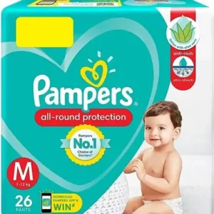 PAMPERS M 7-12KG 26PANTS