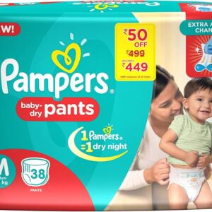 PAMPERS MEDIUM 38PANTS