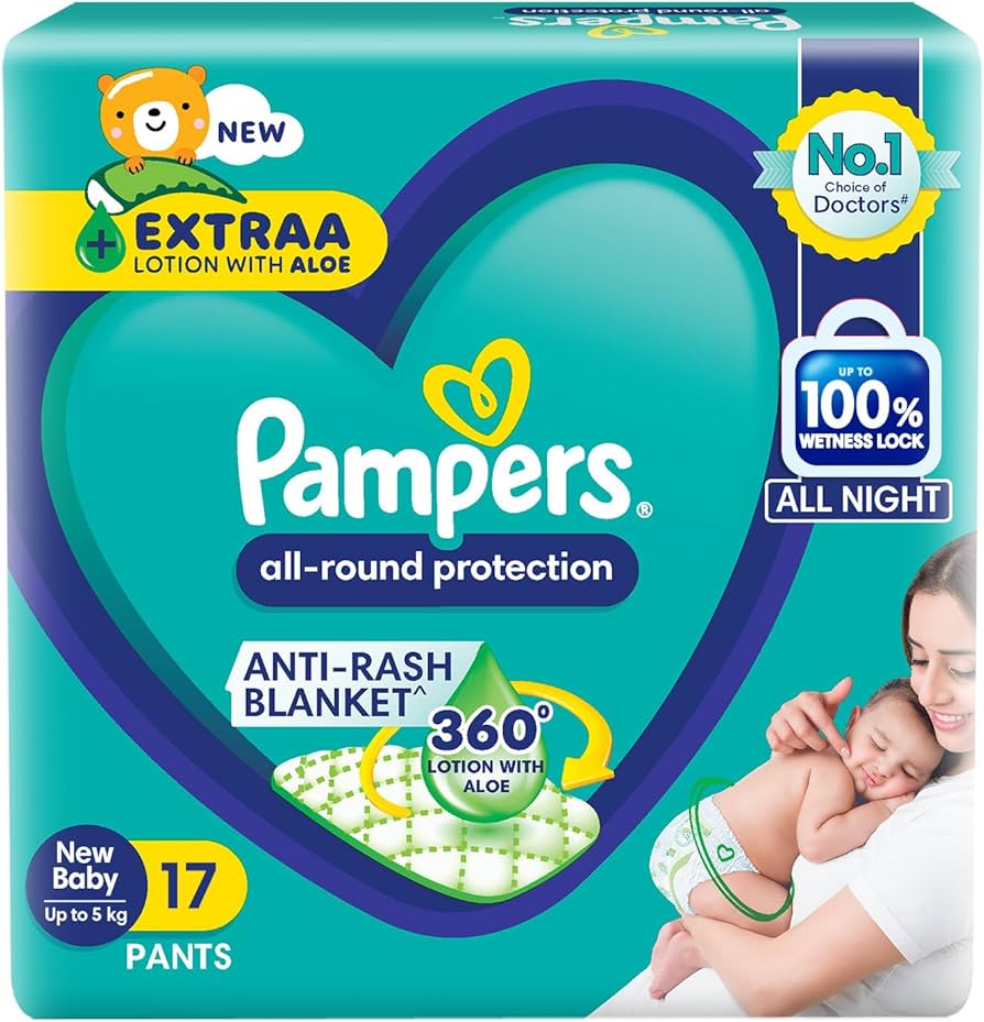 PAMPERS NO.1 17 PANTS