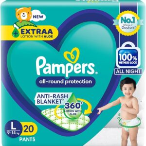 PAMPERS PANTS  9-14LARGE 20PNT