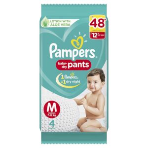 PAMPERS PANTS M 48/-