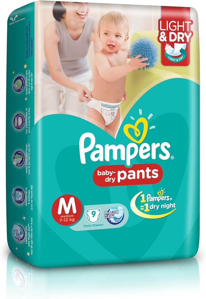 PAMPERS PANTS M9