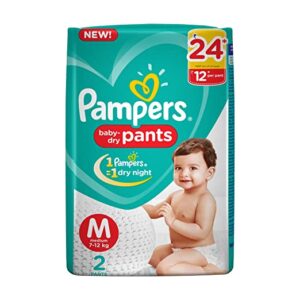 PAMPERS PANTS MEDIUM 2 PANTS