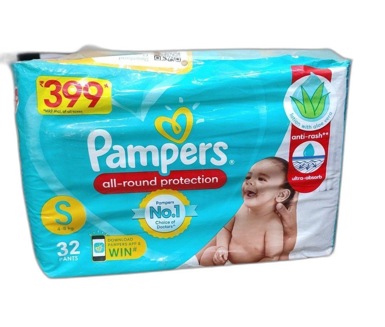 PAMPERS PANTS S