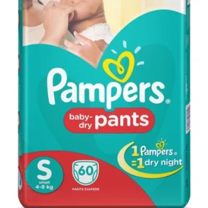 PAMPERS SAMLL 60PANTS