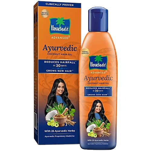 PARACHUTE AYURVEDIC COCONUT HAIR OIL 90ML