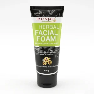 PATANJALI HERBAL FACIAL FOAM FACE WASH 60G