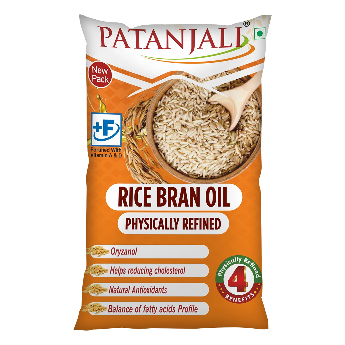 PATANJALI RICE BRAN OIL 750GM