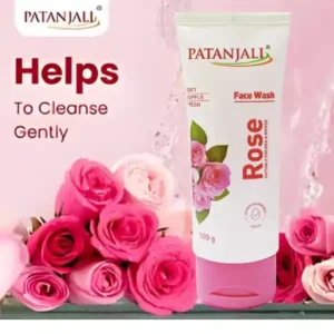 PATANJALI ROSE FACE WASH 100G