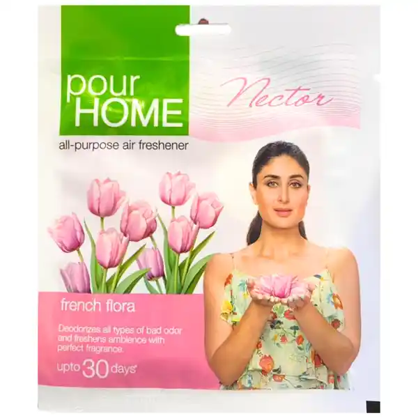POUR HOME FRENCH FLORA ALL PURPOSE AIR FRESHENER 10G